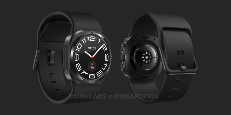 В Сети появились первые изображения часов Samsung Galaxy Watch7 Ultra