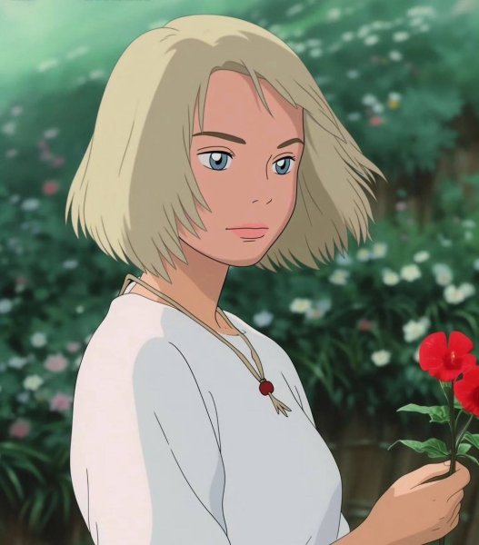 Зендея, Канье Уэст и Криштиану Роналду в аниме Ghibli: 20 изображений нейросети